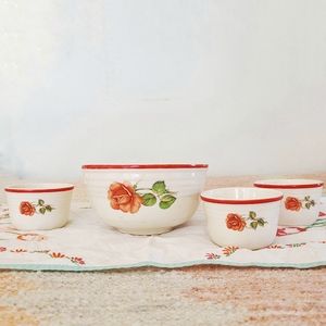 Bake Oven 1940s Vintage Ceramic Lot of 11 + Gift!